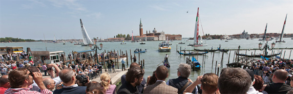 La coppa america dalle rive di Venezia streaming video